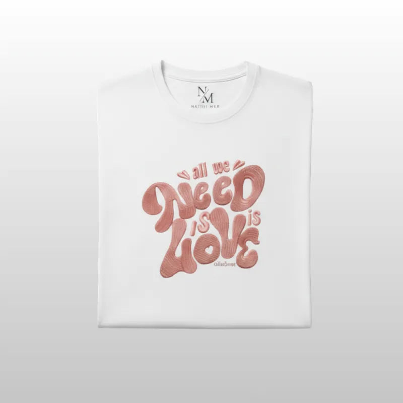 Camiseta Femina Love Blanca