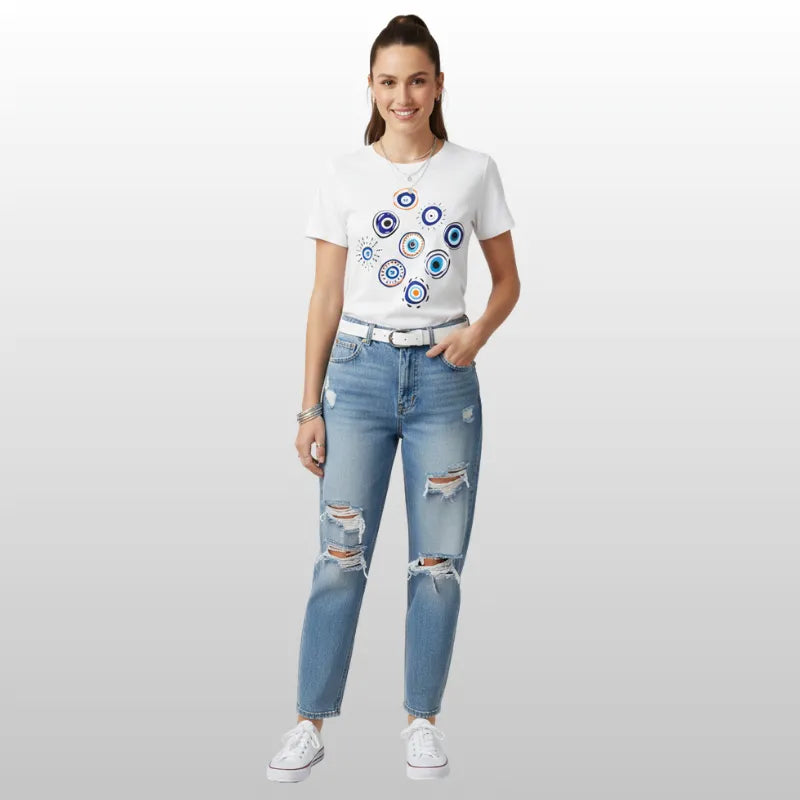 Camiseta Regular Fit Ojo Turco Protector