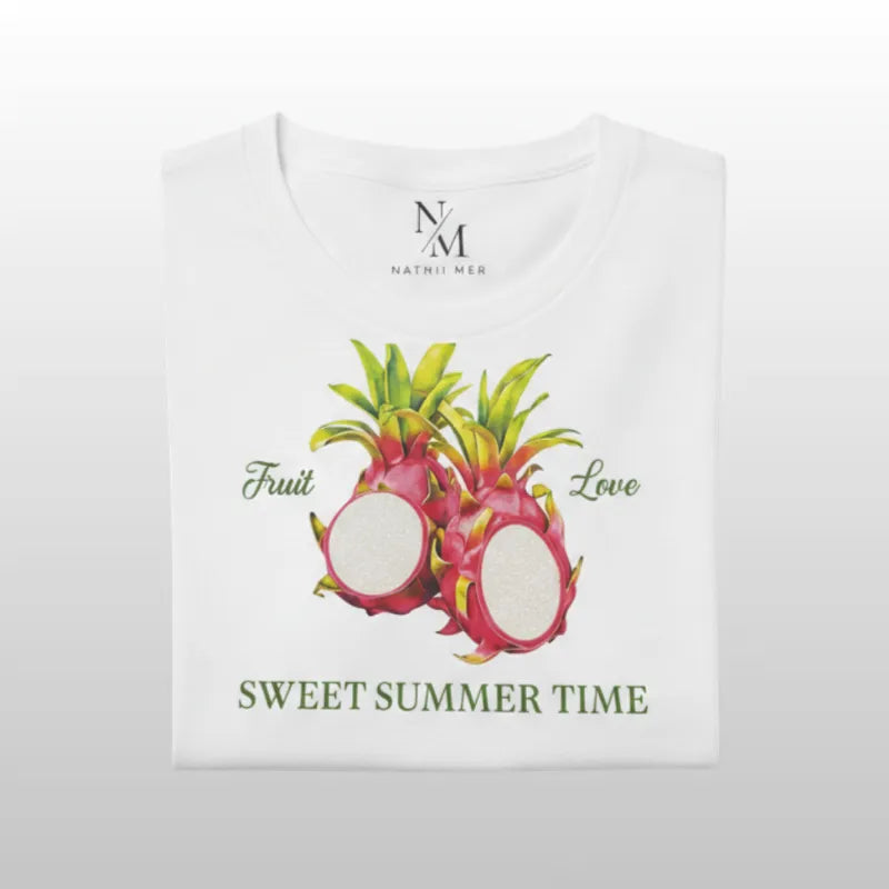 Camiseta Sweet Summer Pitahaya Tropical Fresh Style